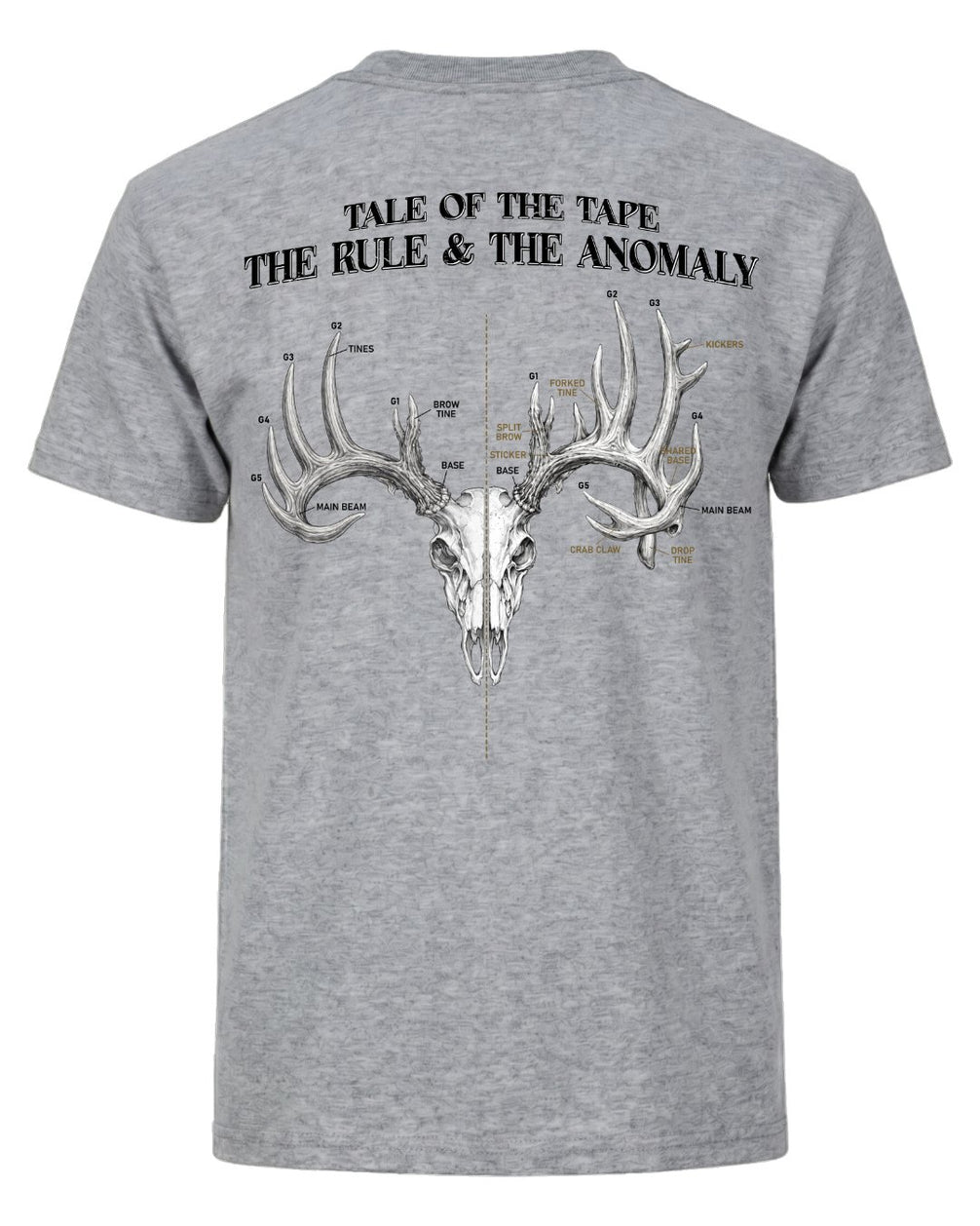 Tale Of The Tape Deer Antler T-shirt