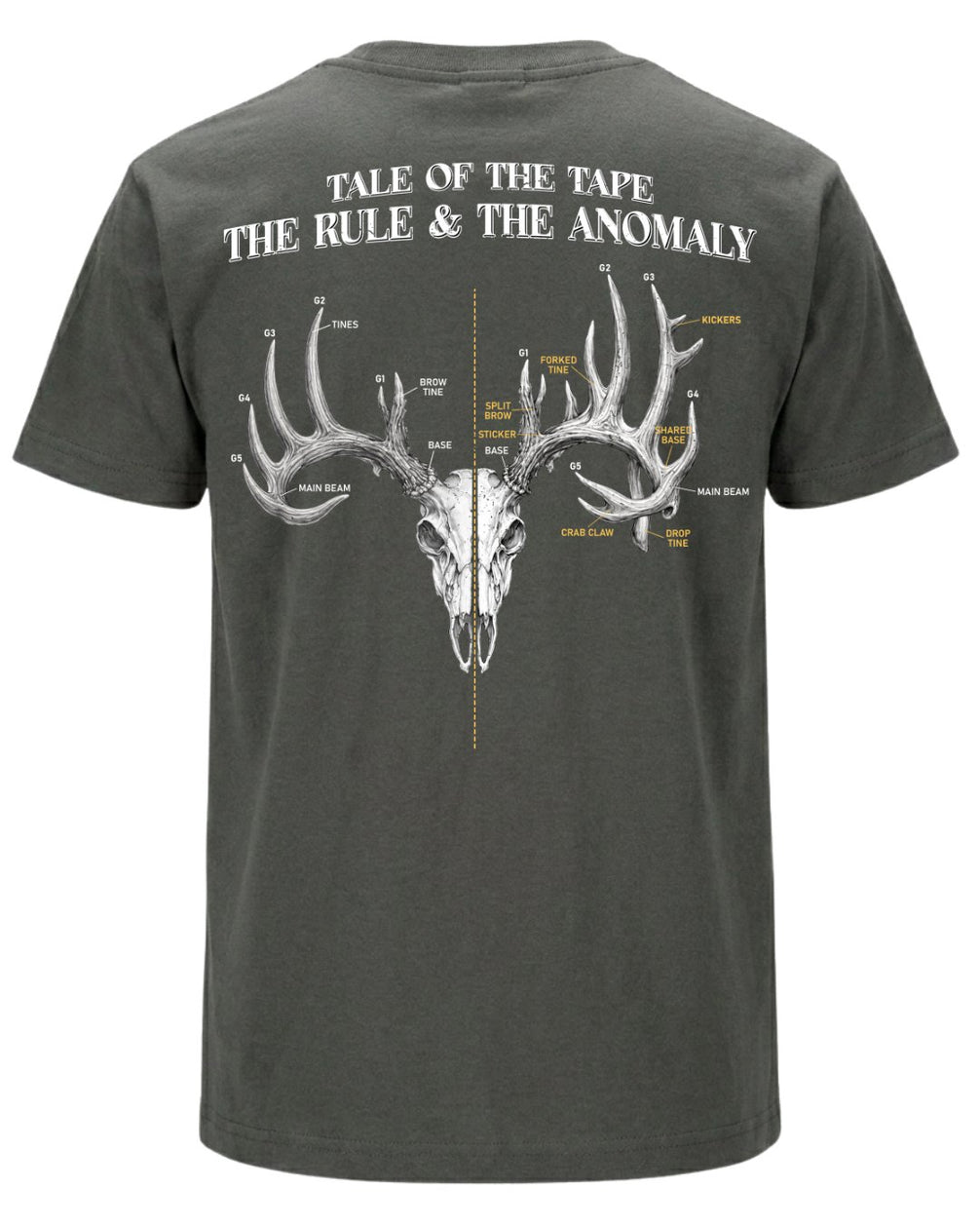 Tale Of The Tape Deer Antler T-shirt