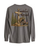 Thankful And Blessed Turkeys Long-sleeve - Charcoal