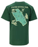 The Glacier Expedition Map T-shirt