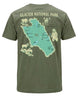 The Glacier Expedition Map T-shirt