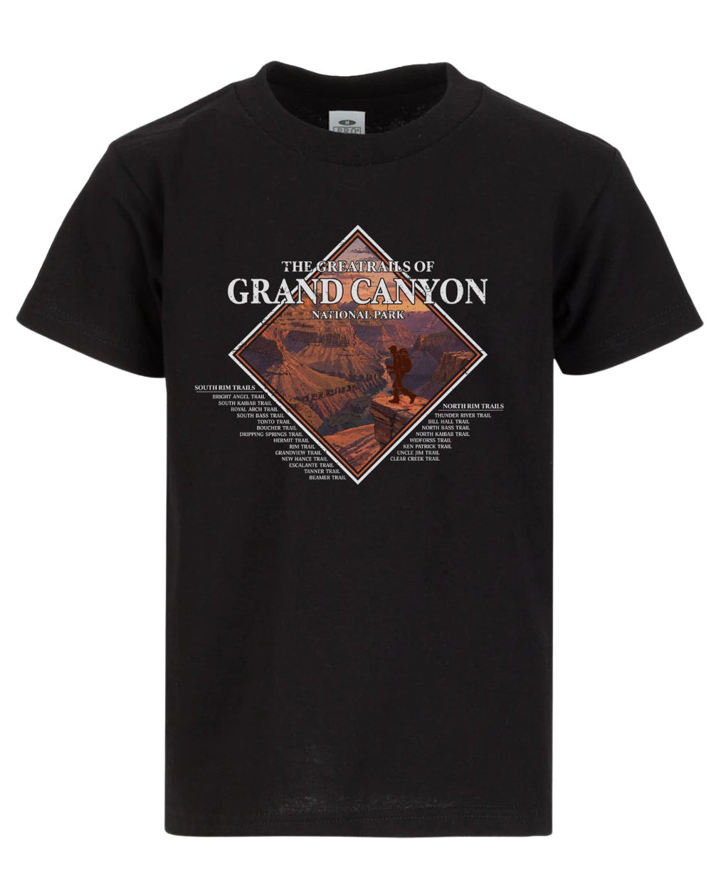 The Greatrails Of Grand Canyon T-shirt