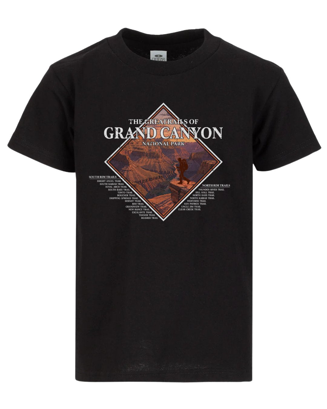 The Greatrails Of Grand Canyon T-shirt