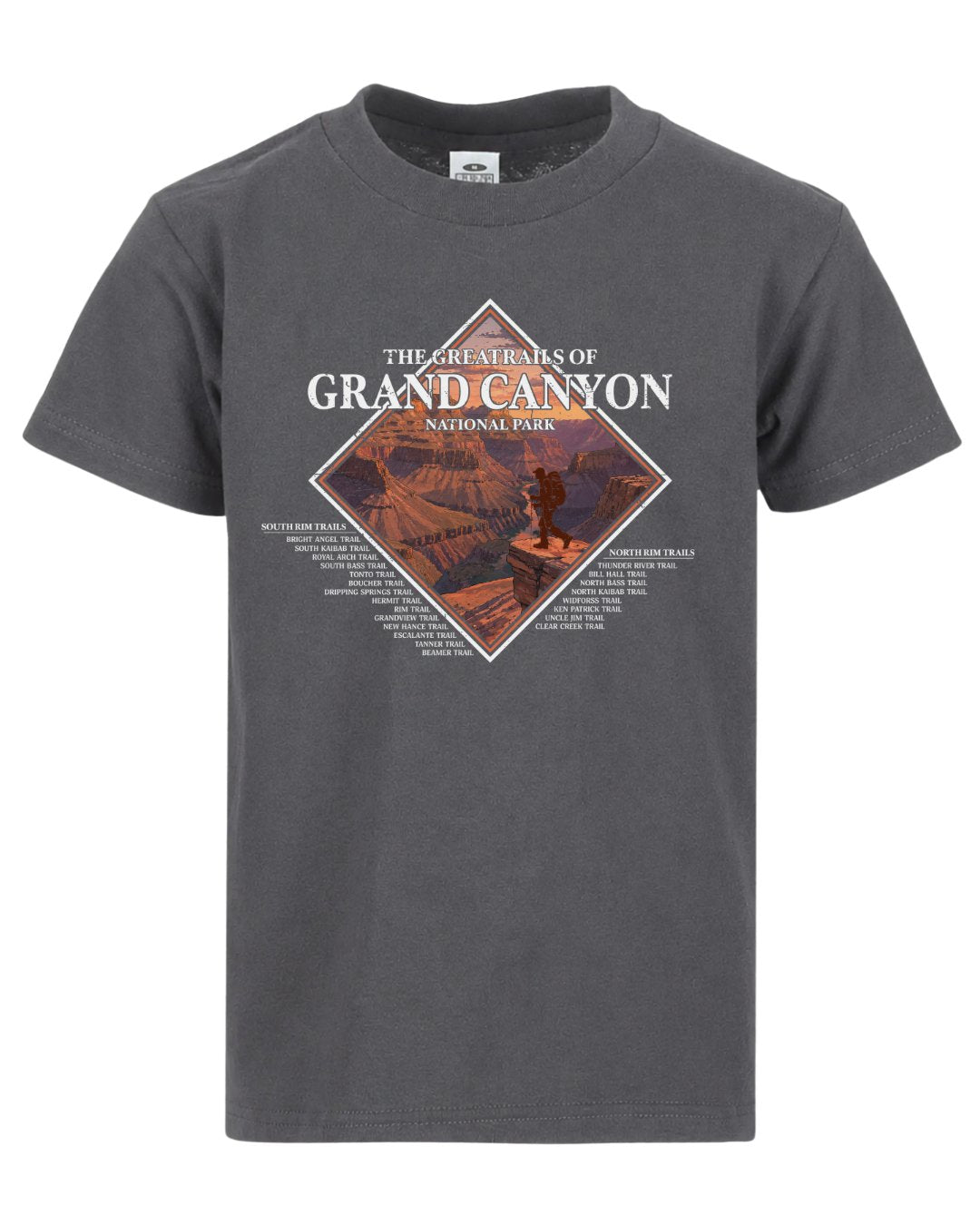 The Greatrails Of Grand Canyon T-shirt