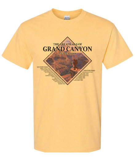 The Greatrails Of Grand Canyon T-shirt
