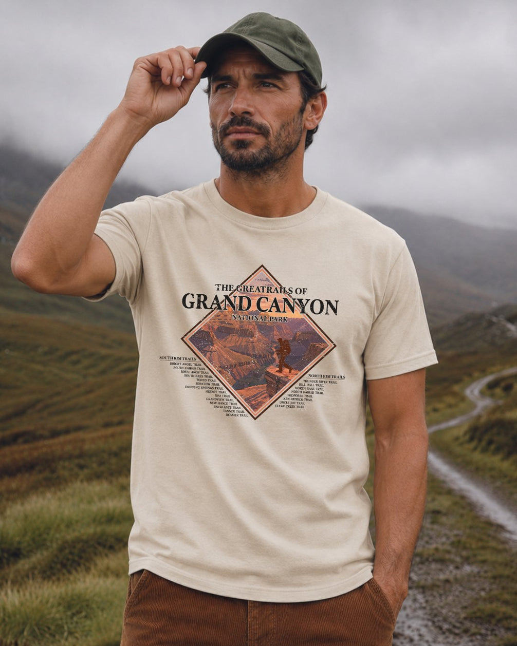 The Greatrails Of Grand Canyon T-shirt