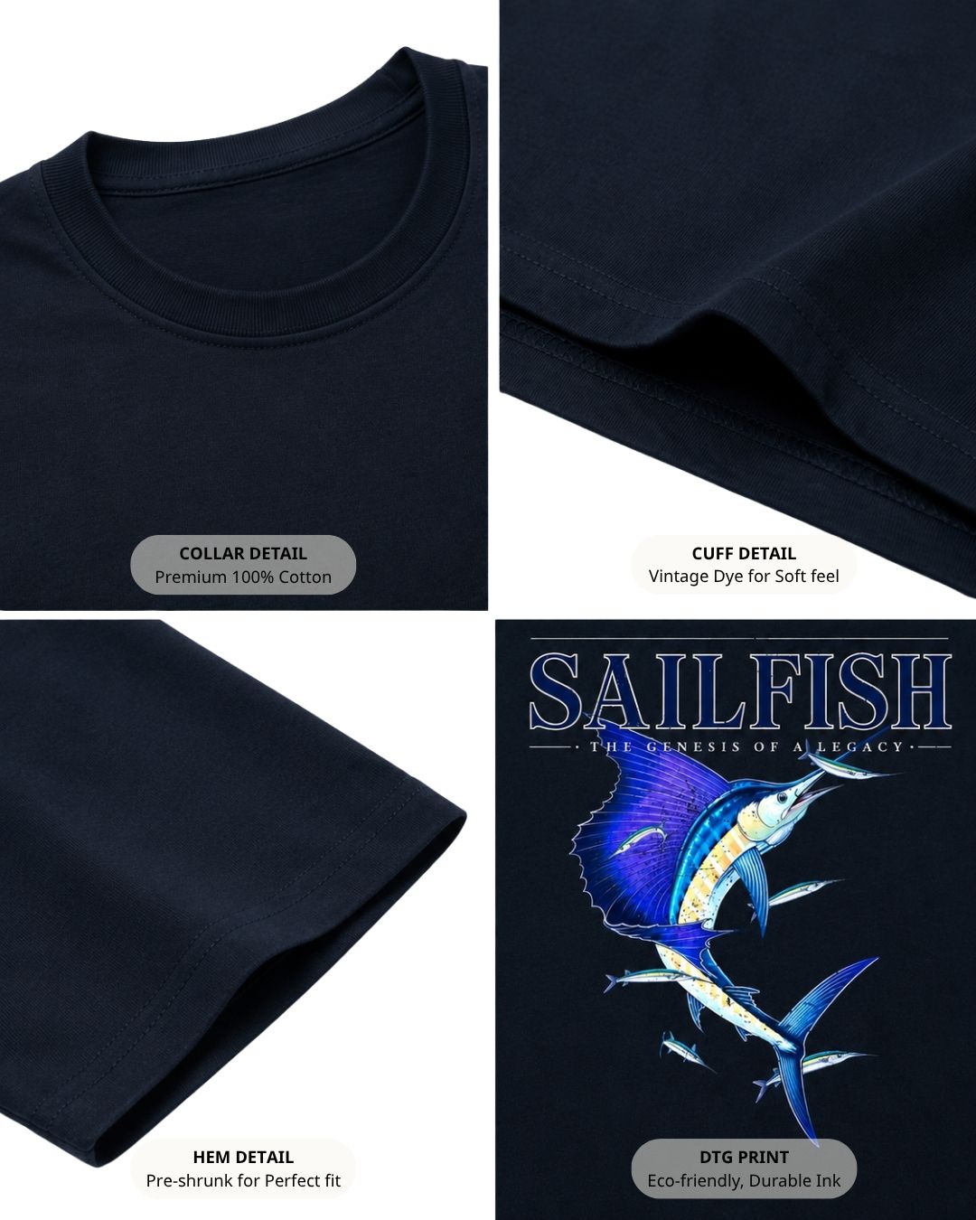 Sailfish The Genesis Of A Legacy T-shirt