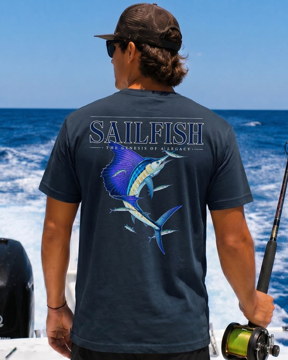 Sailfish The Genesis Of A Legacy T-shirt