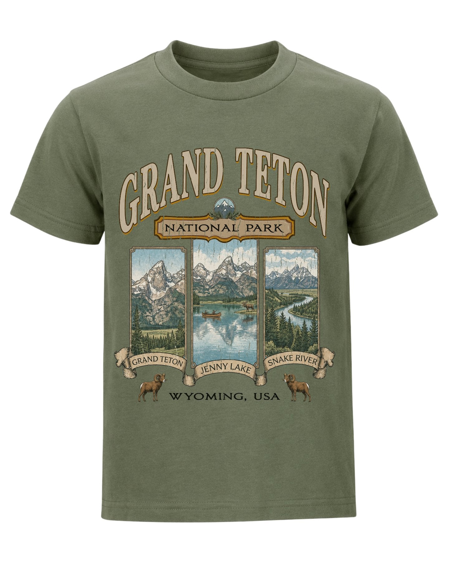 The Teton Explorer Vintage T-shirt