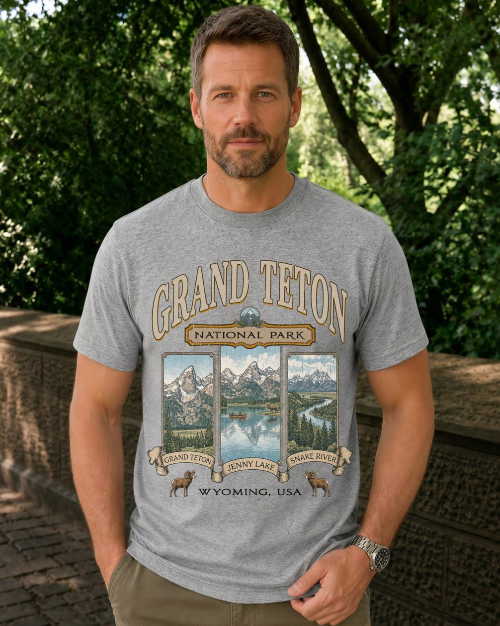 The Teton Explorer Vintage T-shirt