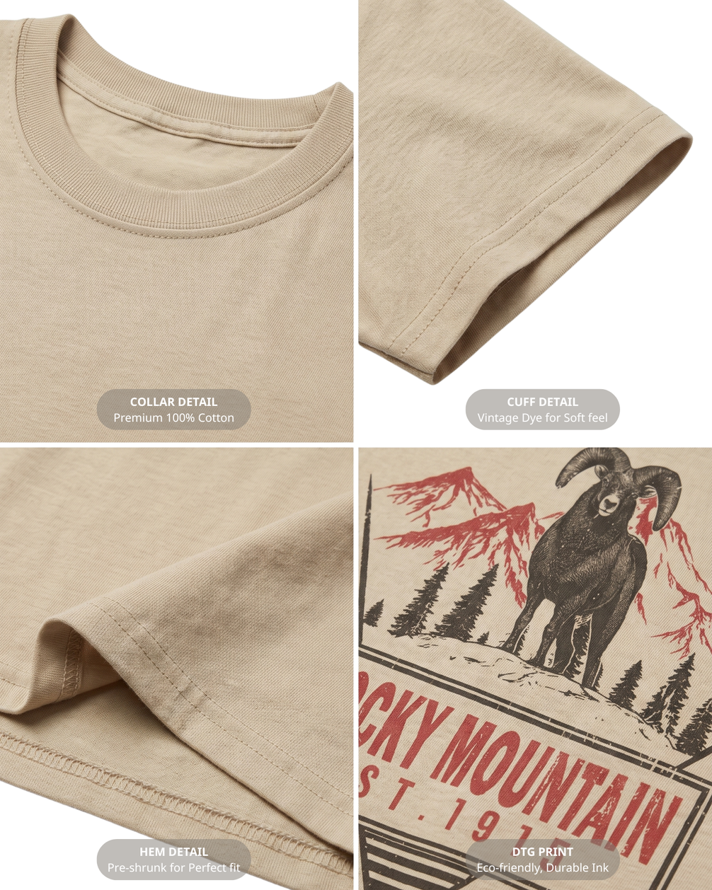 The 1915 Rocky Bighorn T-shirt