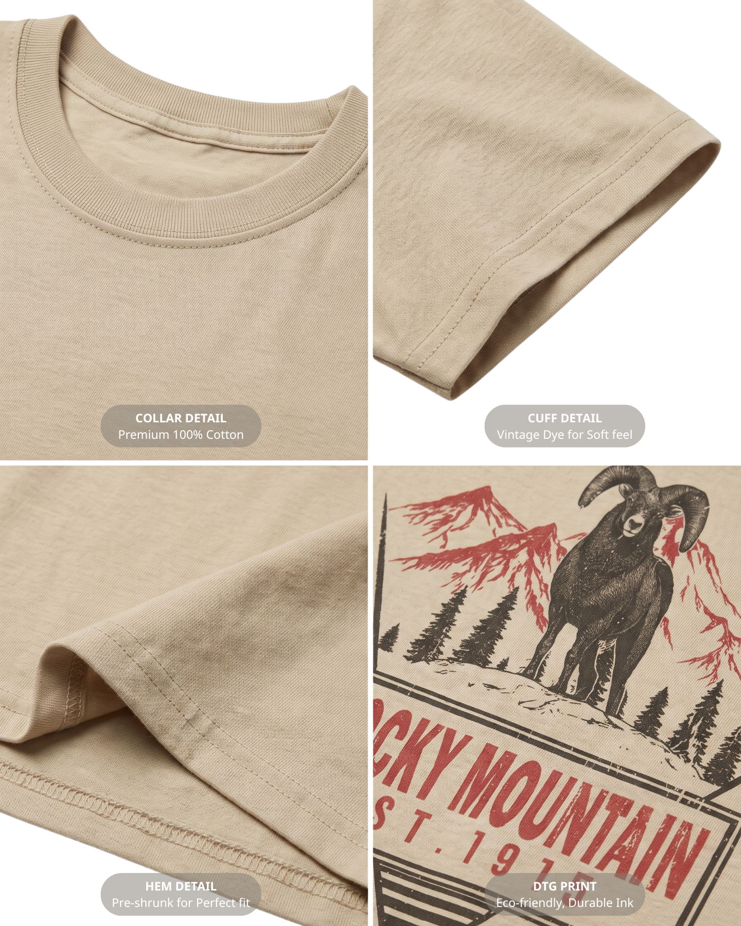 The 1915 Rocky Bighorn T-shirt