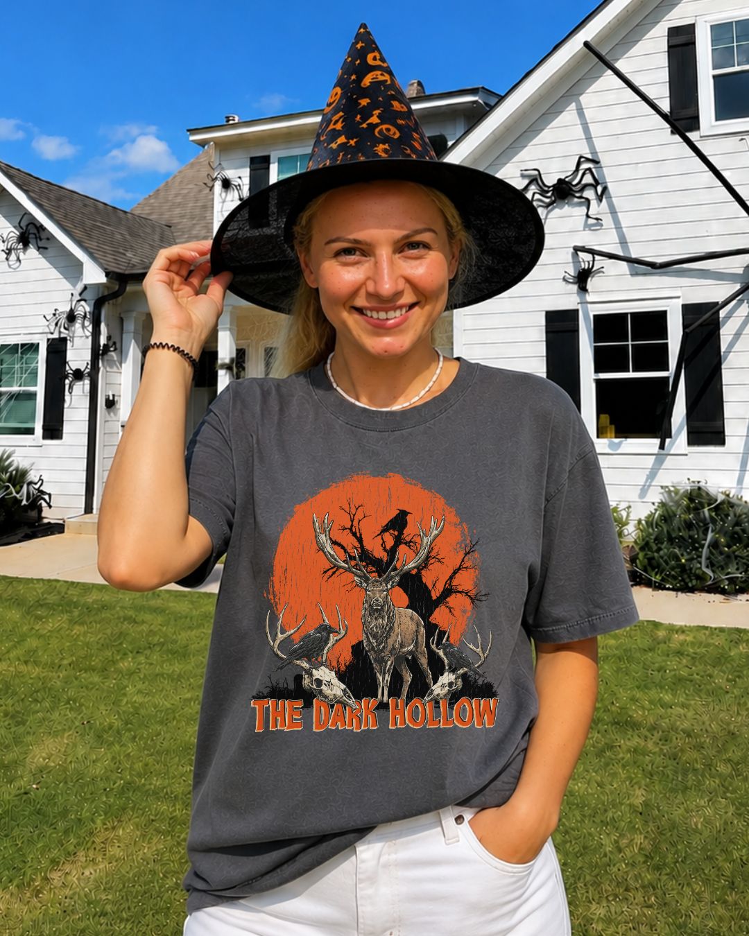 The Dark Hollow Buck Deer T-shirt (9).jpg