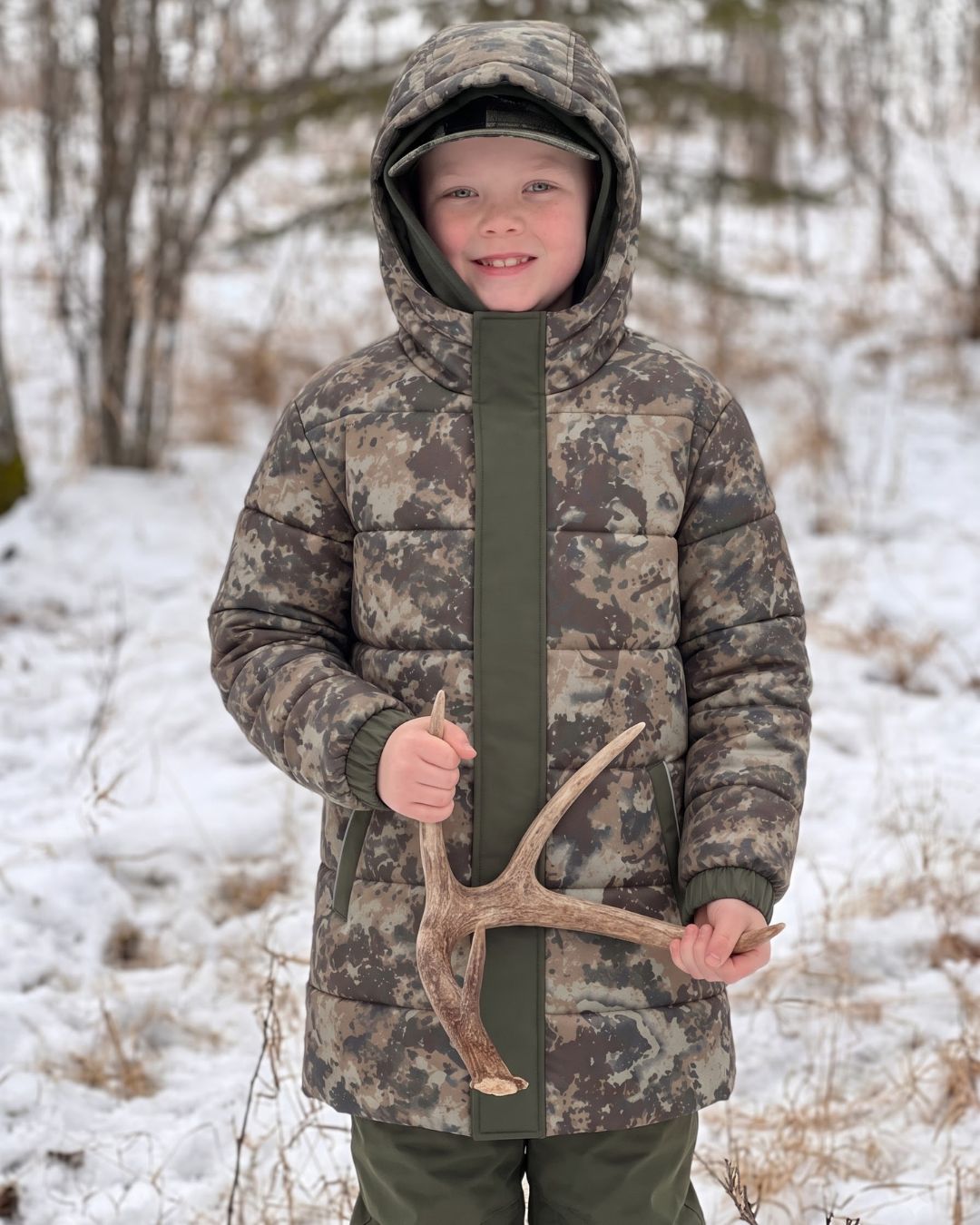 Kids' Timberstone Camo Coat Jacket