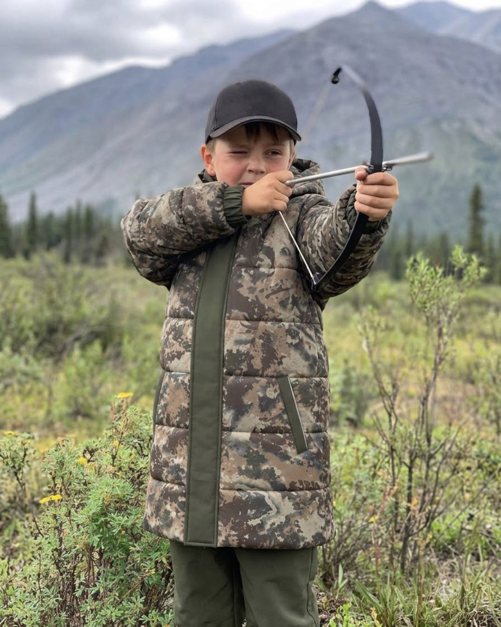 Kids' Timberstone Camo Coat Jacket