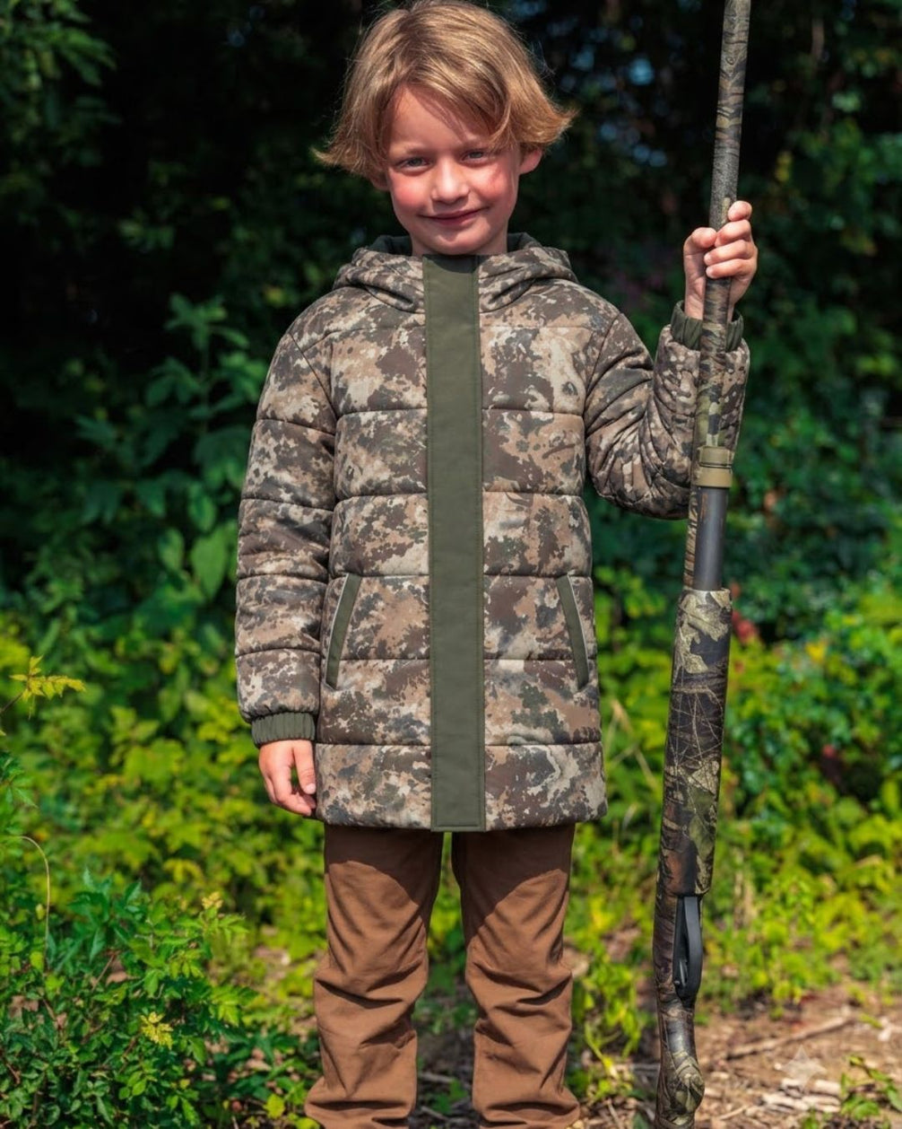 Kids' Timberstone Camo Coat Jacket