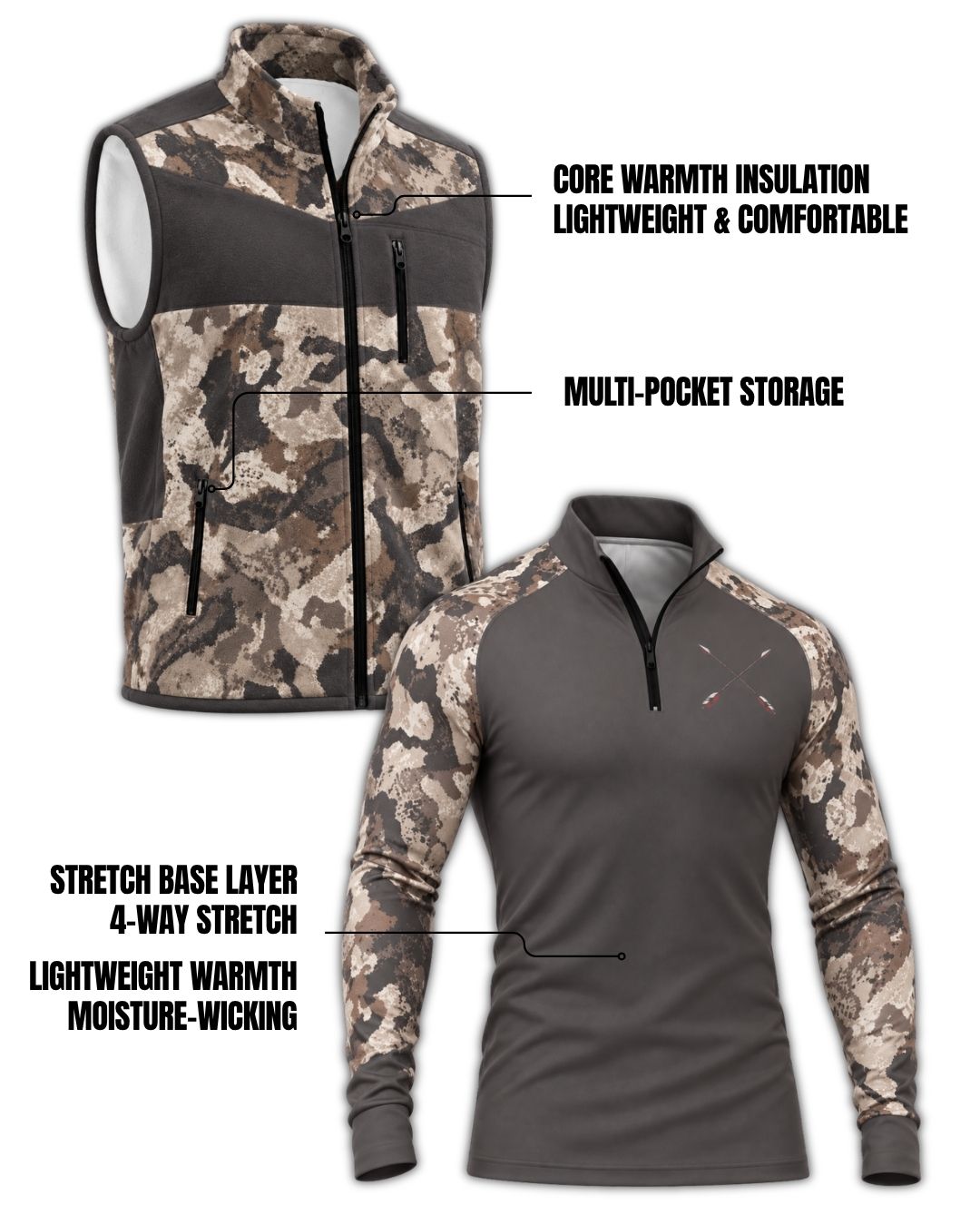 combo - Tis The Season Camo Layering Series