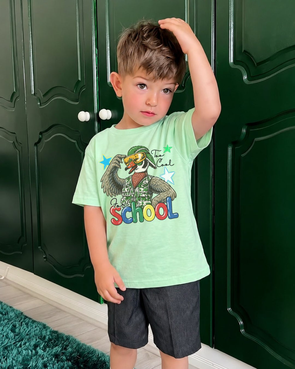 Too Cool For School Youth Tee