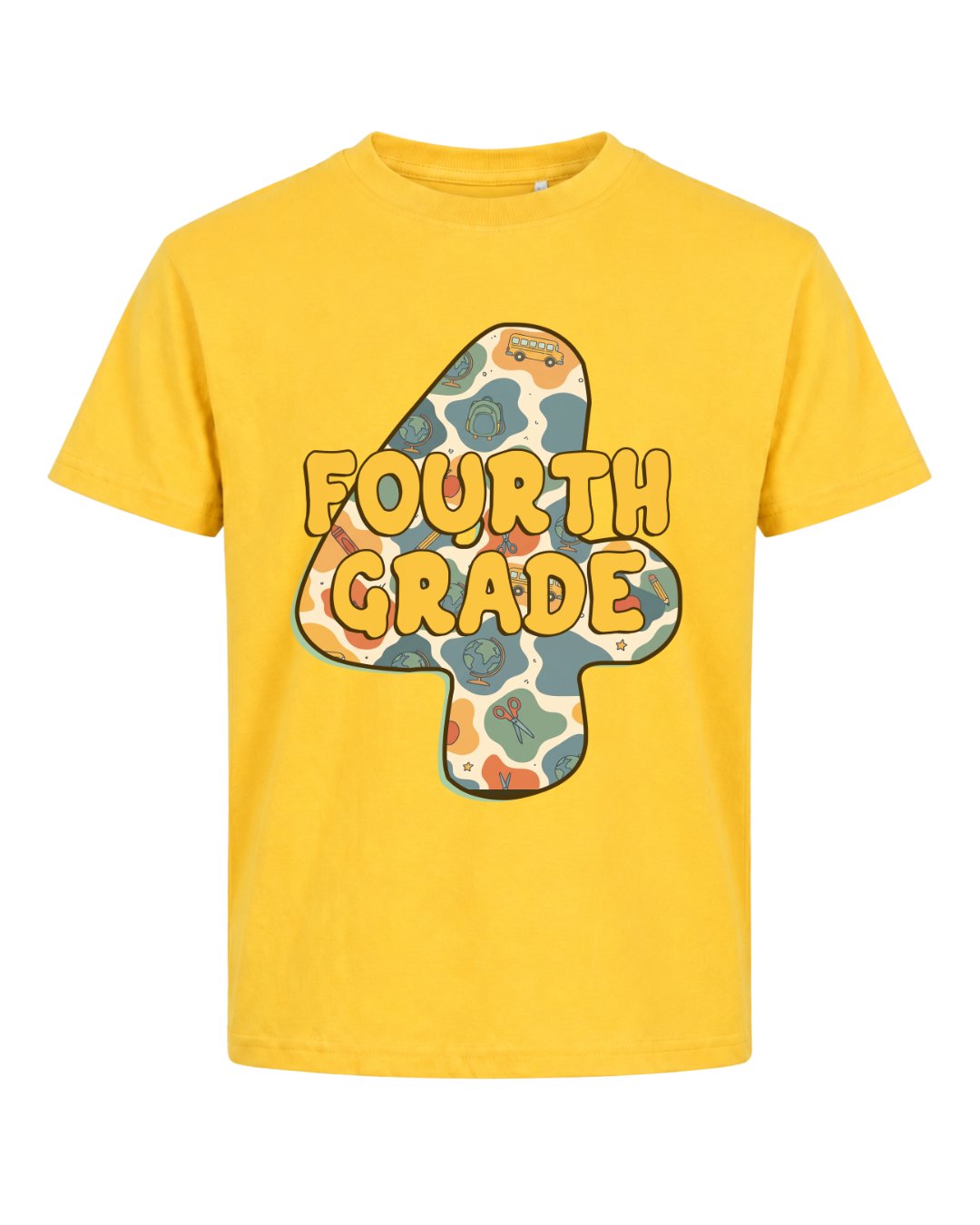 Toys Camo Fifth Grade Back To School Youth Tee