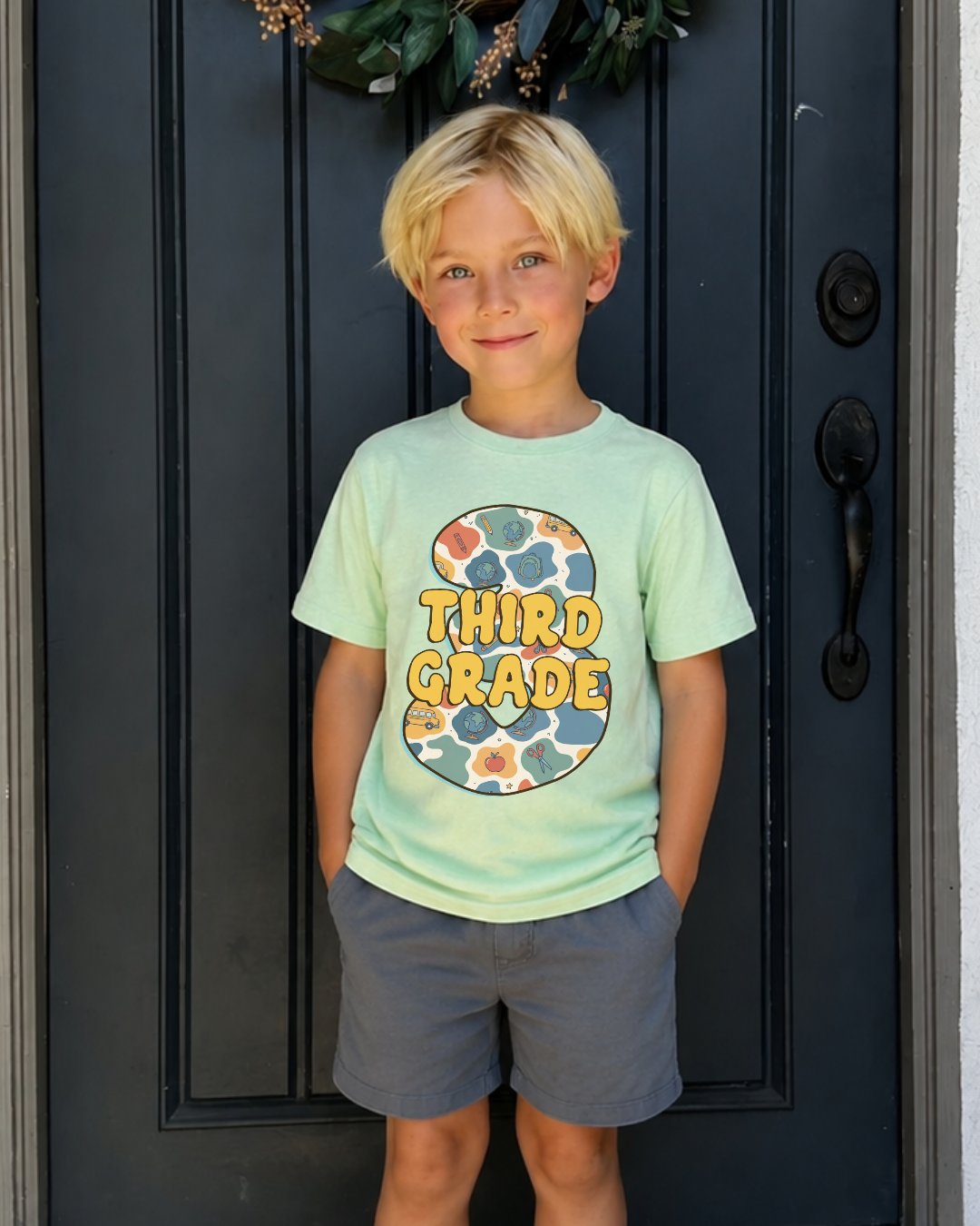 Toys Camo Fifth Grade Back To School Youth Tee