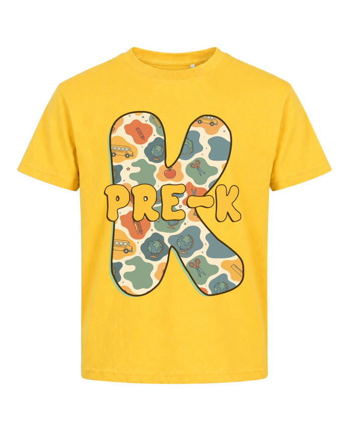 Toys Camo Fifth Grade Back To School Youth Tee