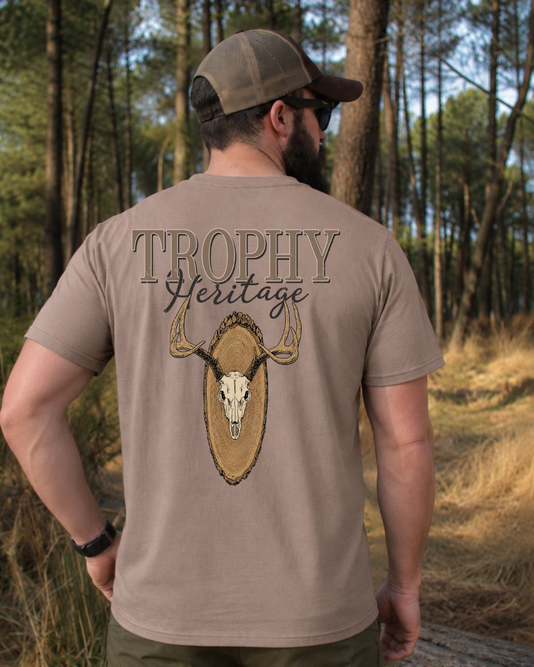 Trophy Heritage Deer Skull T-shirt