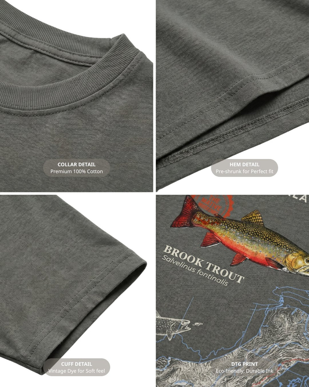 Trout Species Of The Appalachian Mountains T-shirt