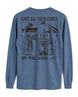 Trout Fishing Faith-Based Long-sleeve - Indigo Blue