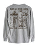 Trout Fishing Faith-Based Long-sleeve - Sport Grey