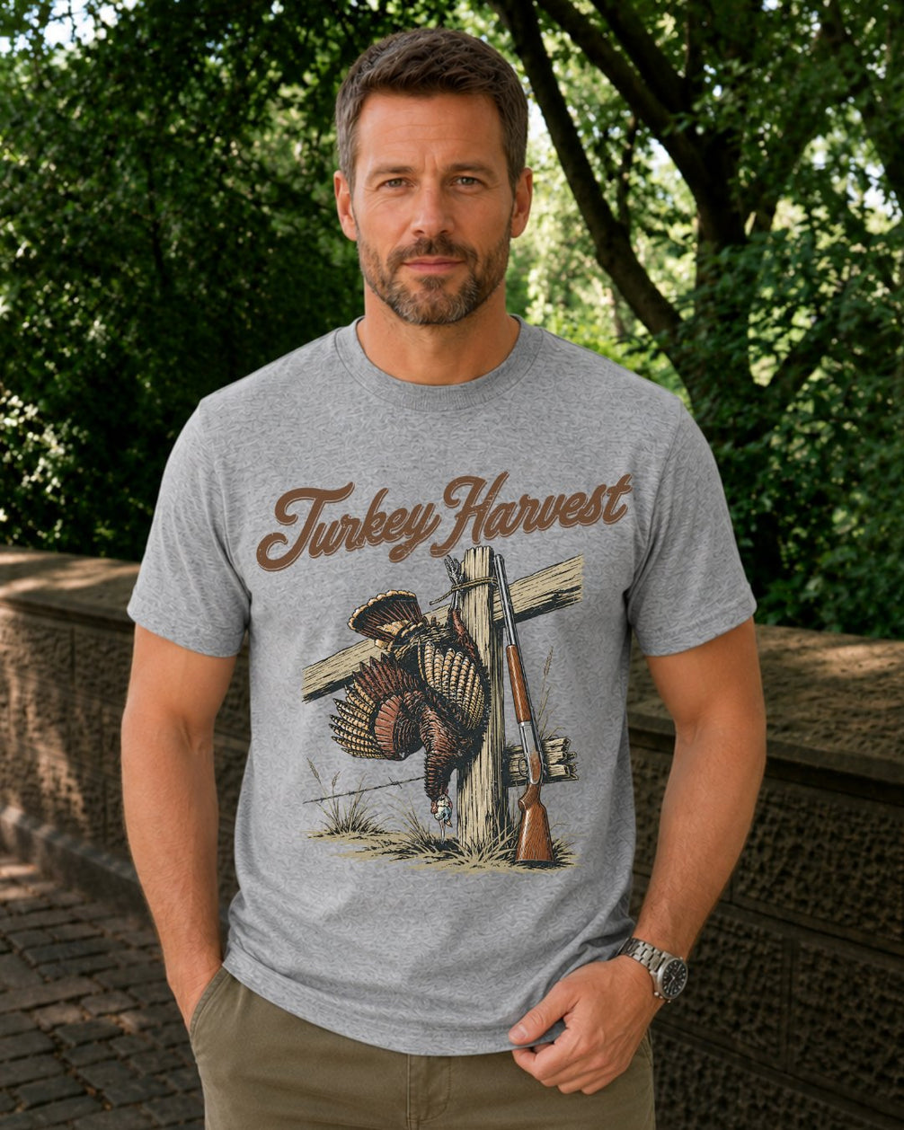 Turkey Harvest Hunting T-shirt