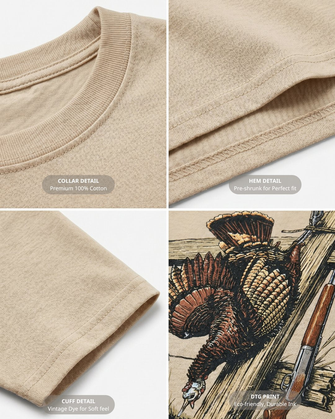 Turkey Harvest Hunting T-shirt