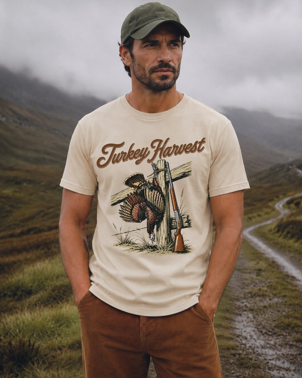 Turkey Harvest Hunting T-shirt