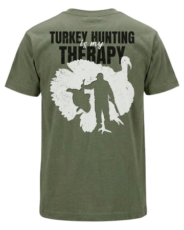 Turkey Hunting Is My Therapy T-shirt
