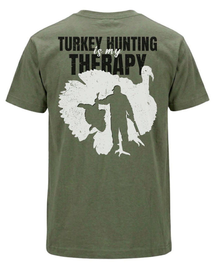 Turkey Hunting Is My Therapy T-shirt