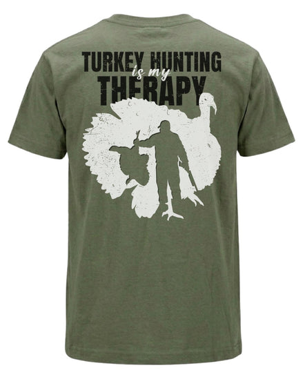 Turkey Hunting Is My Therapy T-shirt