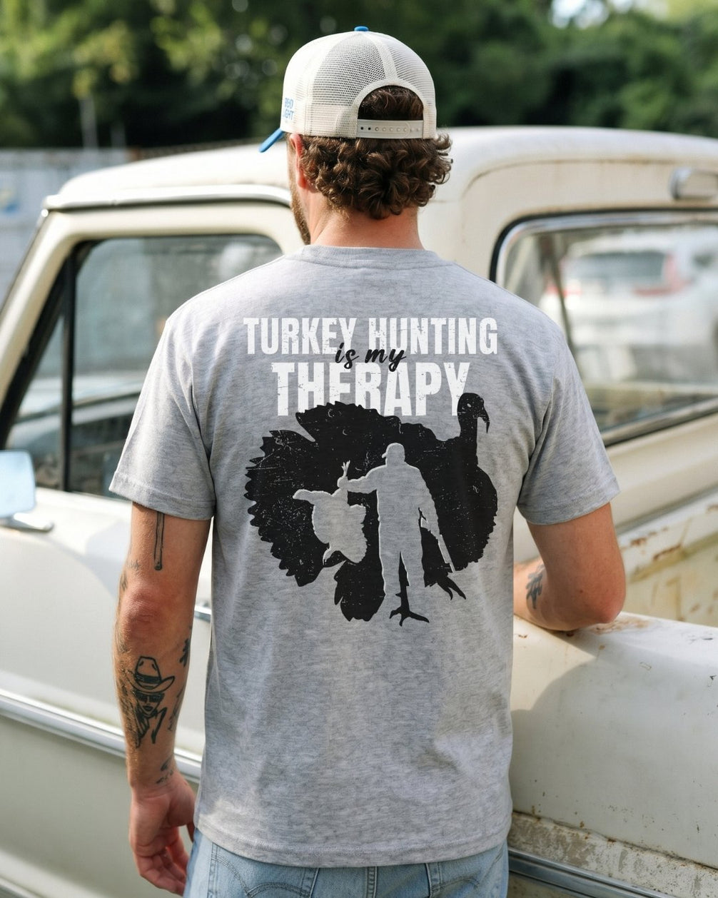 Turkey Hunting Is My Therapy T-shirt