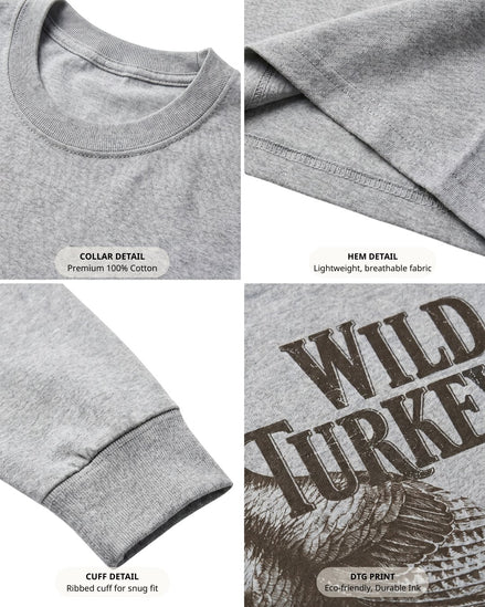 Turkey In The Wild Long-Sleeve