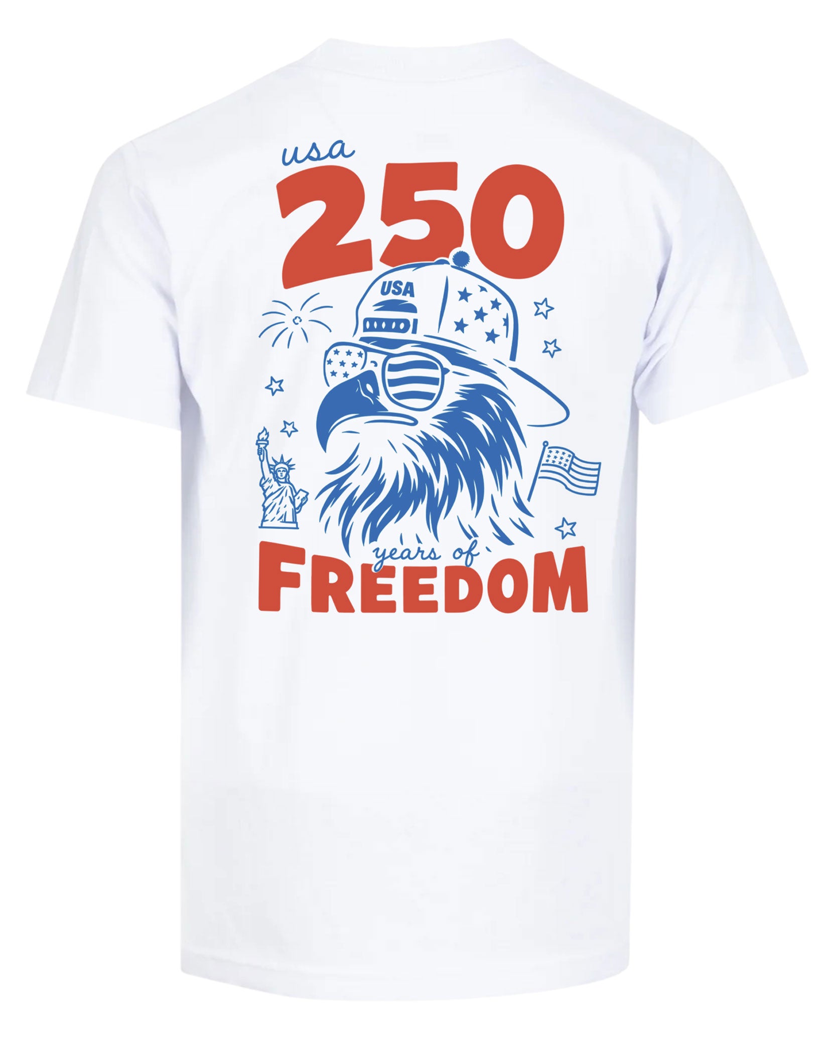 USA 250 Years Of Freedom Animals T-shirt