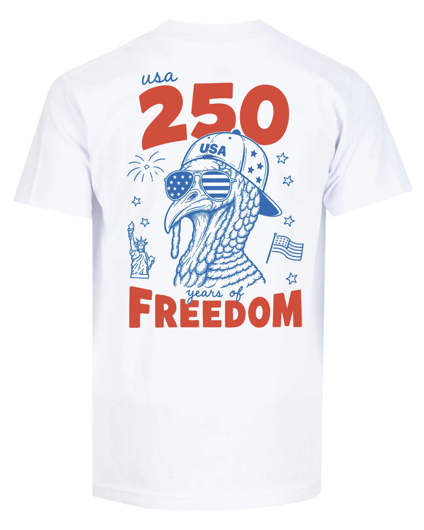 USA 250 Years Of Freedom Animals T-shirt