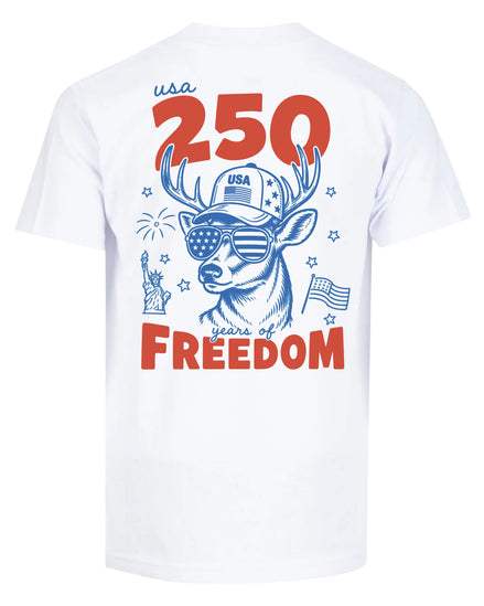 USA 250 Years Of Freedom Animals T-shirt