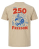 USA 250 Years Of Freedom Animals T-shirt