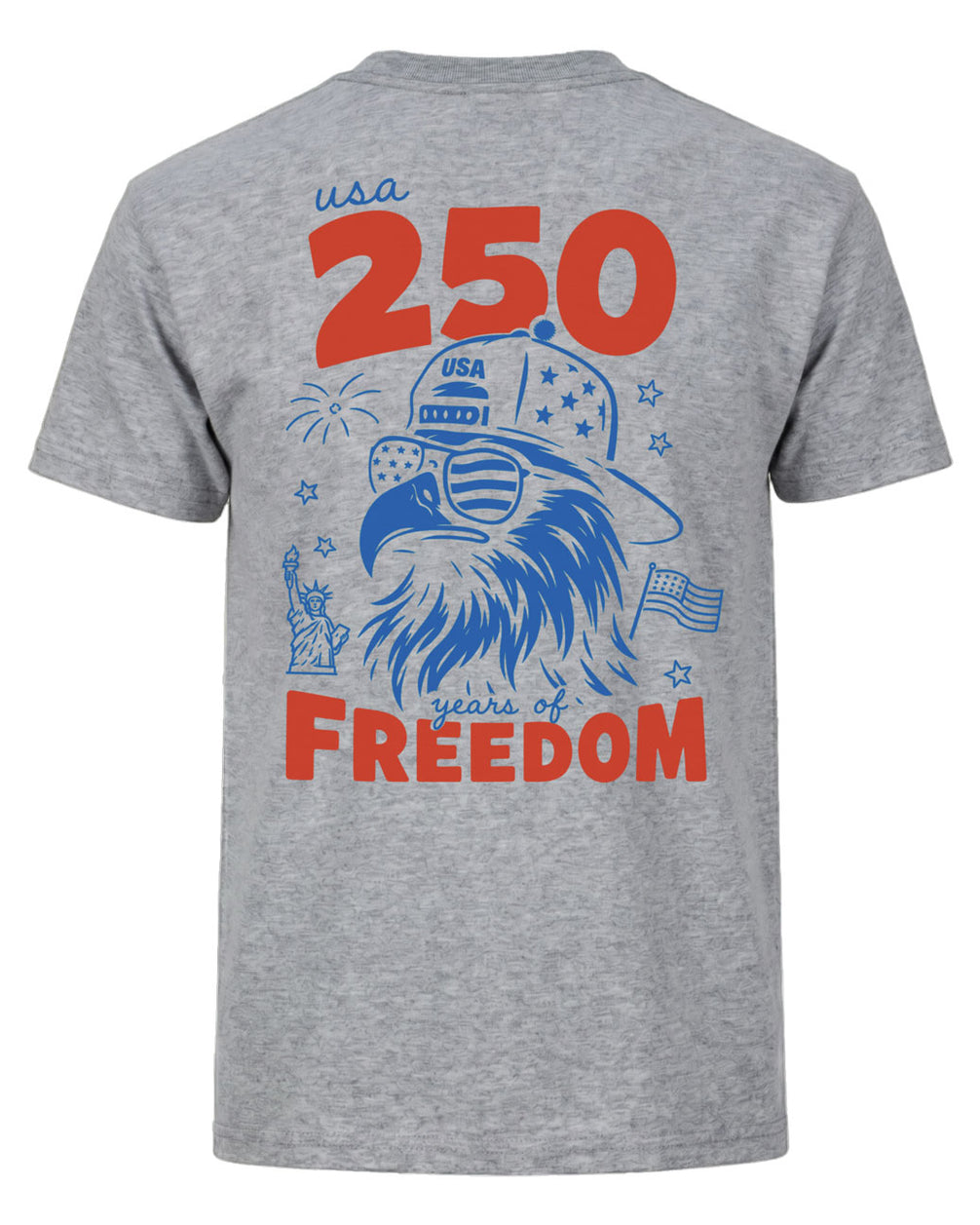 USA 250 Years Of Freedom Animals T-shirt