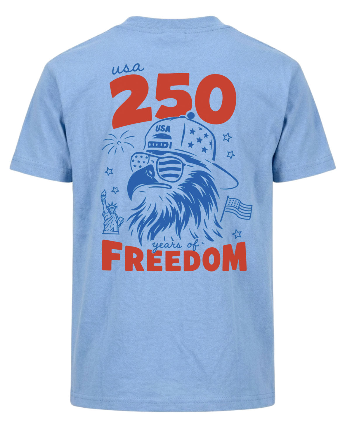 USA 250 Years Of Freedom Animals T-shirt