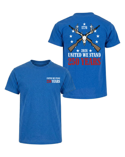 United We Stand Deer Skull T-shirt