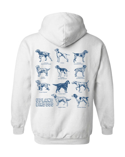 Upland Bird Dog Breeds Hoodie