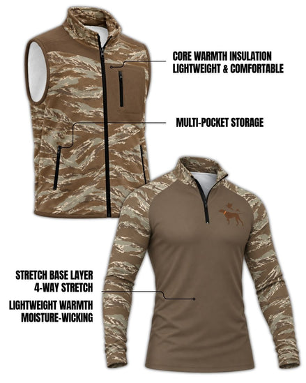 combo - Upland Bird Dog Camo Layering Series