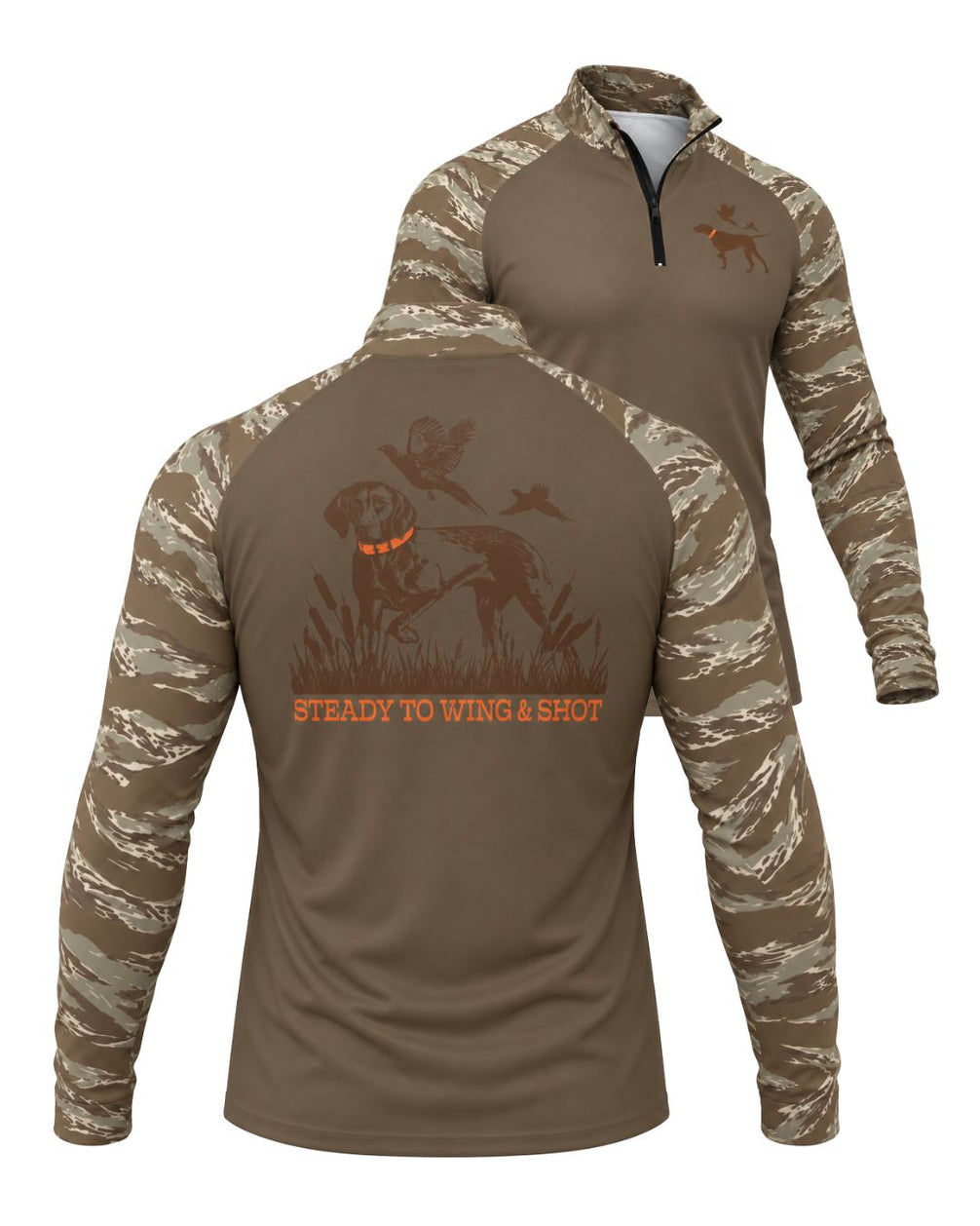 quarter - Upland Bird Dog Camo Layering Series