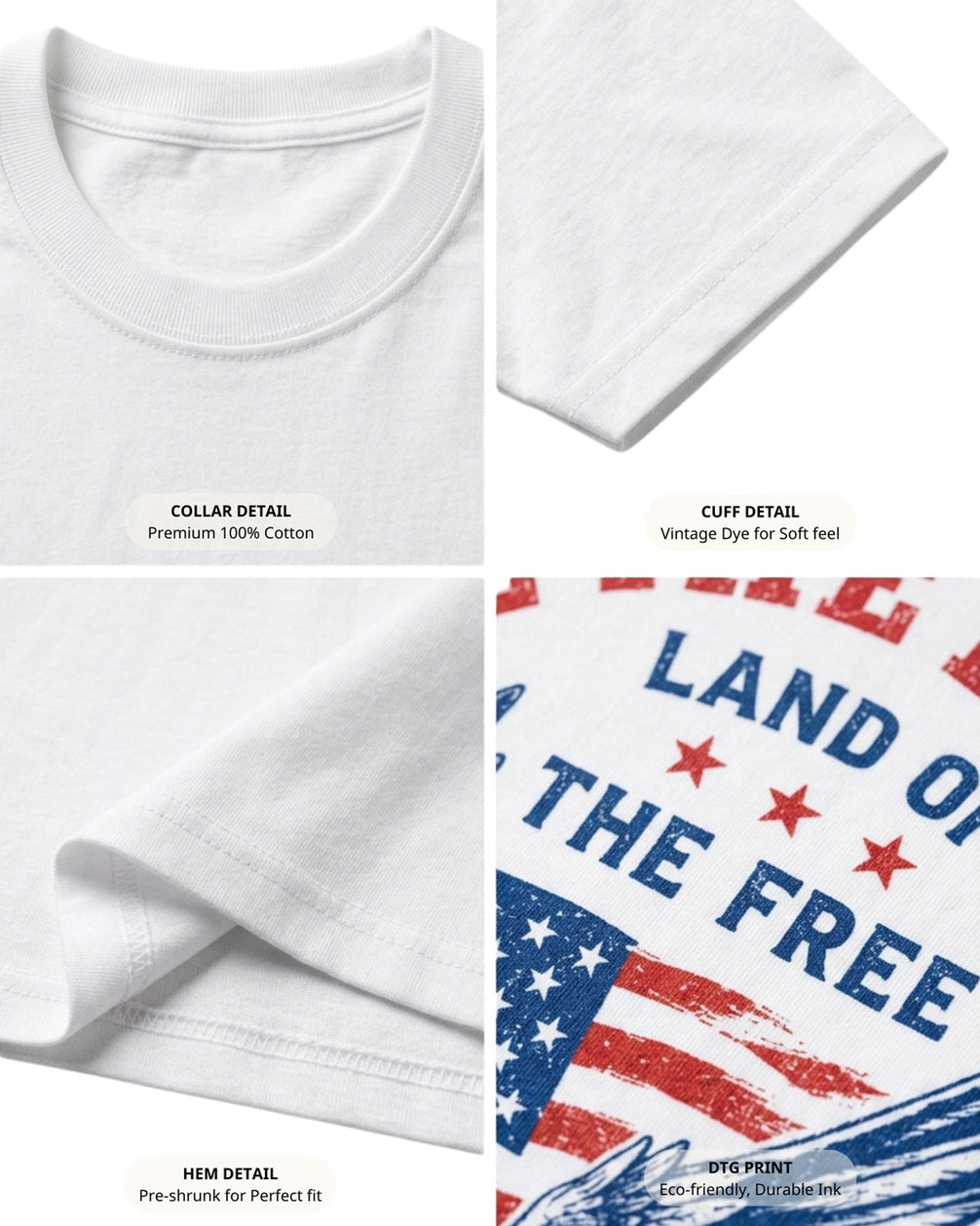 We The People 250 Years Eagle T-shirt