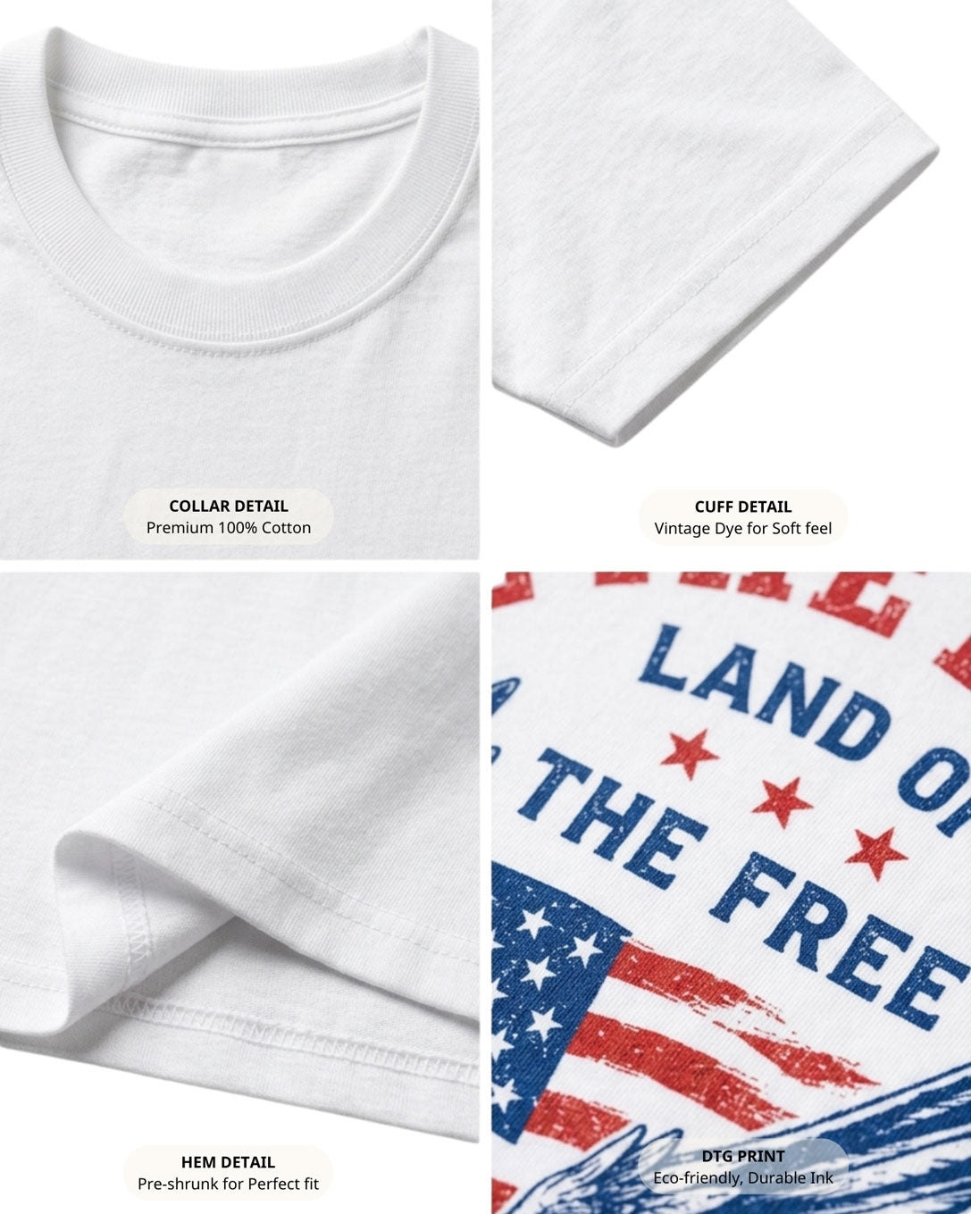 We The People 250 Years Eagle T-shirt