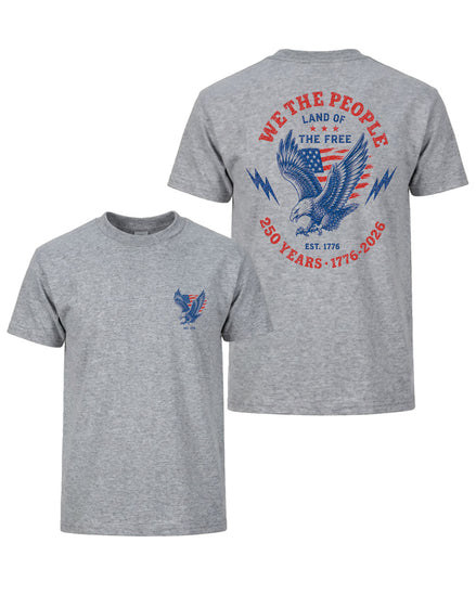 We The People 250 Years Eagle T-shirt